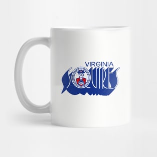 Defunct Virginia Squires ABA Basketball 1972 Mug